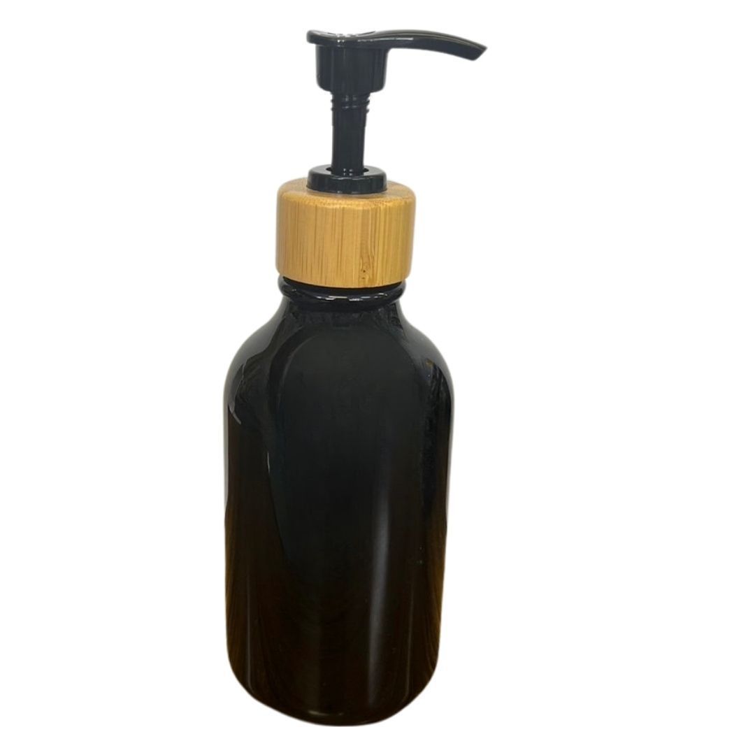 シャンプーボトル 300ml 3本セット ブラックボトル