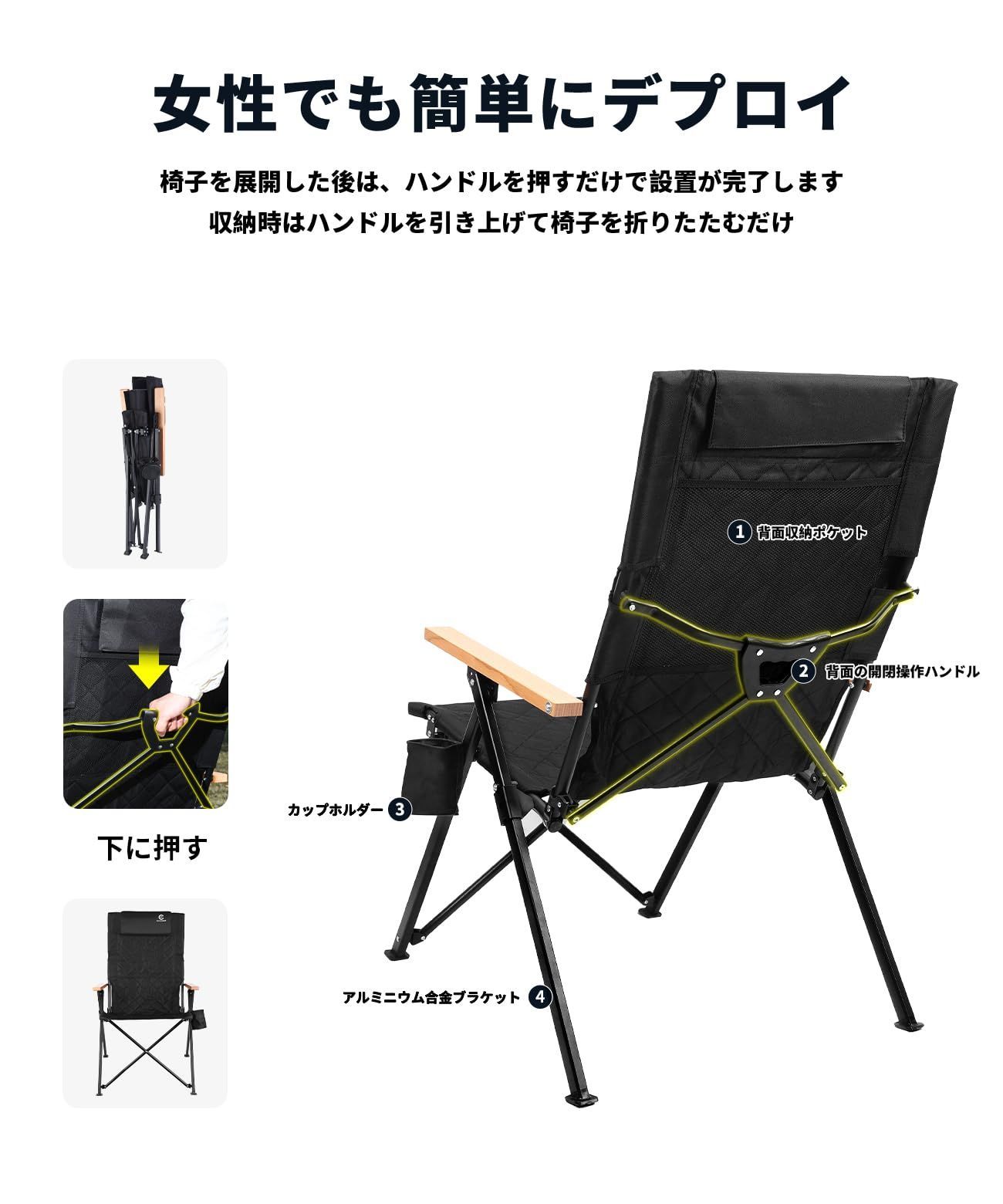 便利な収納バッグ付き