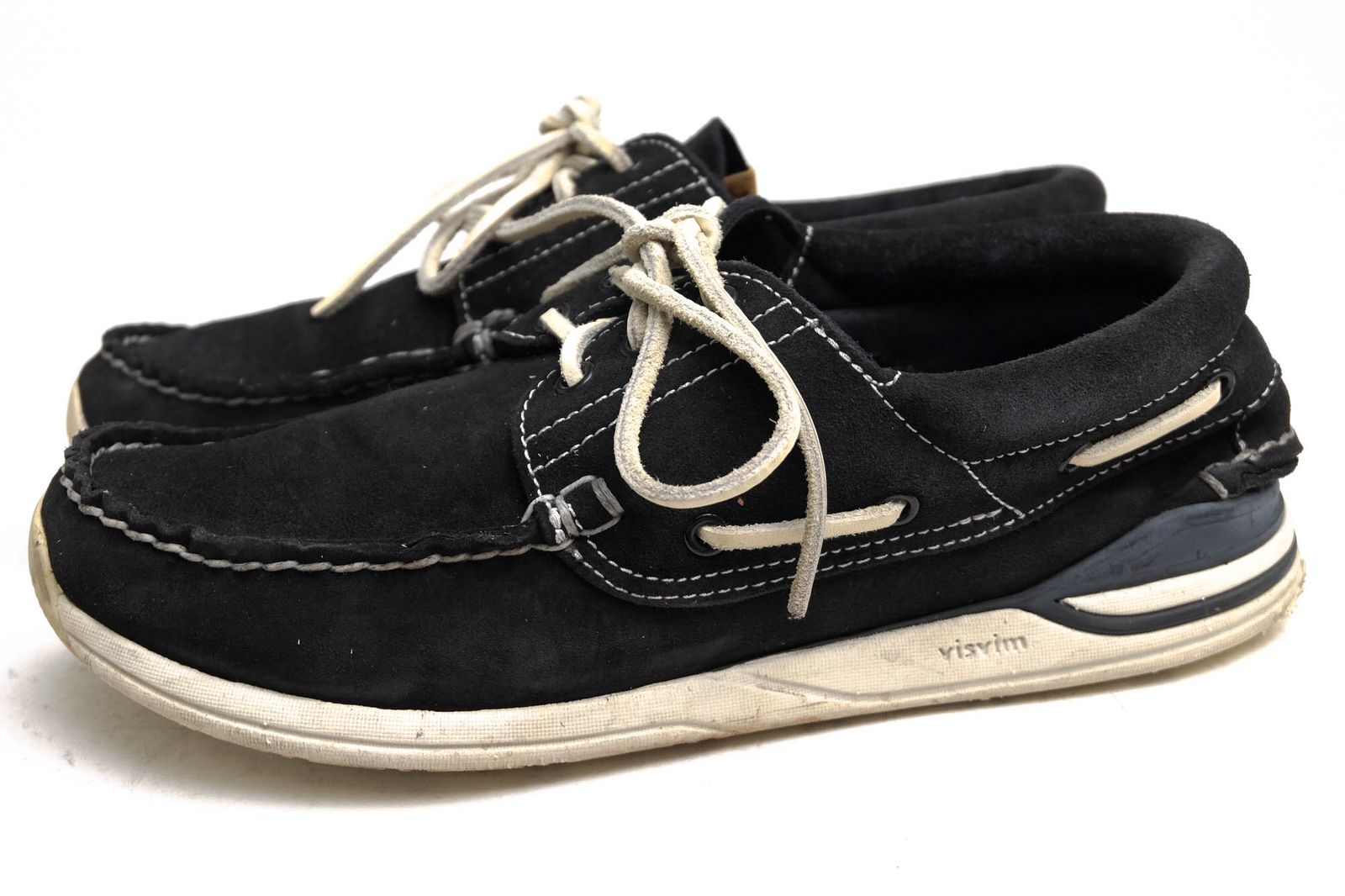 ビズビム VISVIM シューズ デッキシューズ 靴 メンズ 男性 男性用スエード スウェード レザー 革 本革 ブラック 黒 V10000302-01 HOCKNEY - FOLK ホックニー ホルク スニーカーソール スリッポン モカシン