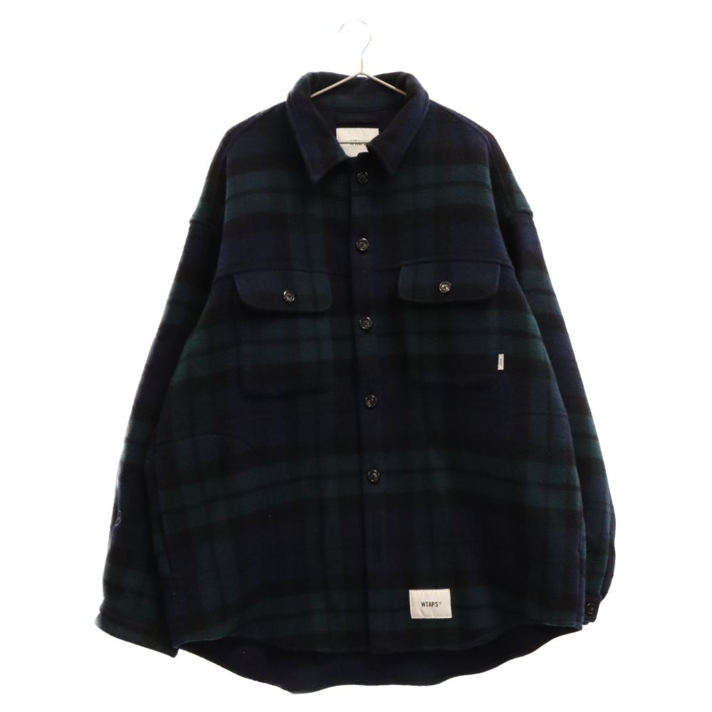 WTAPS (ダブルタップス) 22AW WCPO 02 JACKET タータンチェック ウール