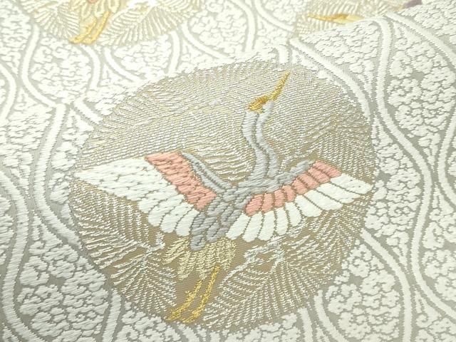 平和屋本店□極上 山口美術織物 皇室 伊勢神宮御用 西陣織 六通柄袋帯