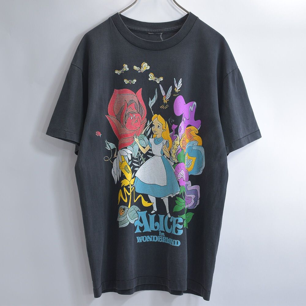 90s不思議の国のアリス ヴィンテージTシャツ ディズニー Disney