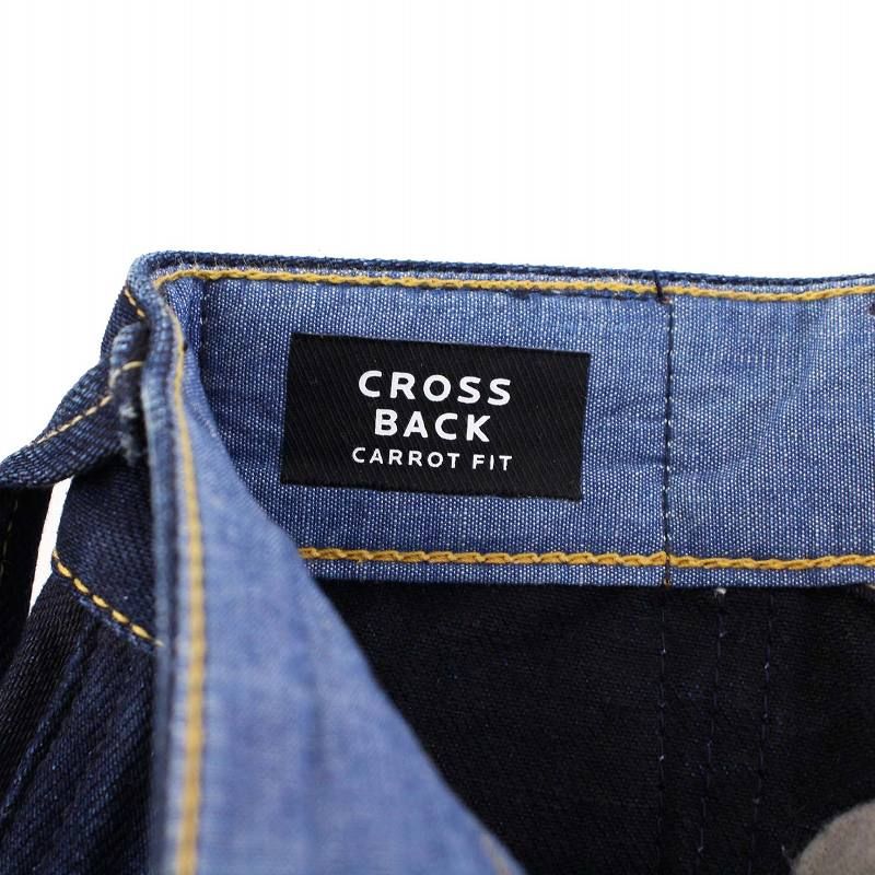 デンハム DENHAM CROSSBACK CARROT FIT Japanese Indigo Denim デニム 