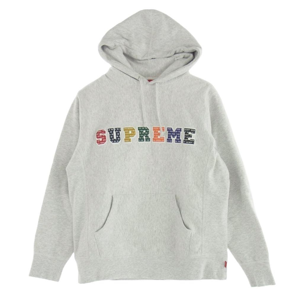 Supreme シュプリーム 19AW The Most Hooded Sweatshirt ザ モスト フーデッド スウェット シャツ グレー系 S【中古】 Supreme シュプリーム 19AW The Most Hooded Sweatshirt ザ モスト