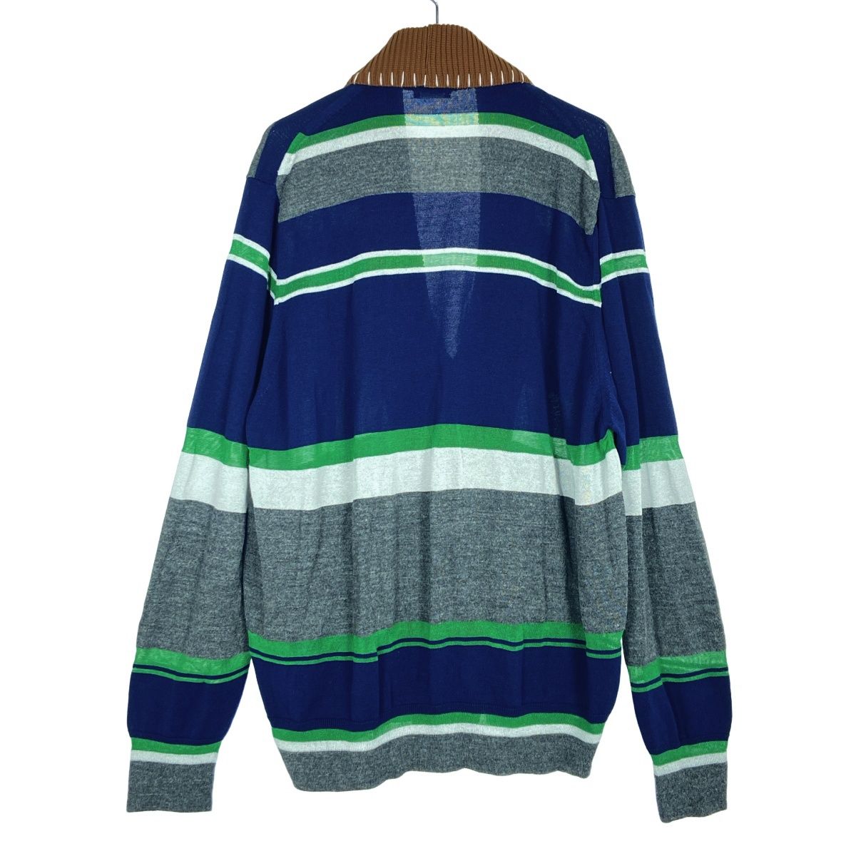 kolor BEACON カラー ビーコン 22SS ボーダーショールカラー