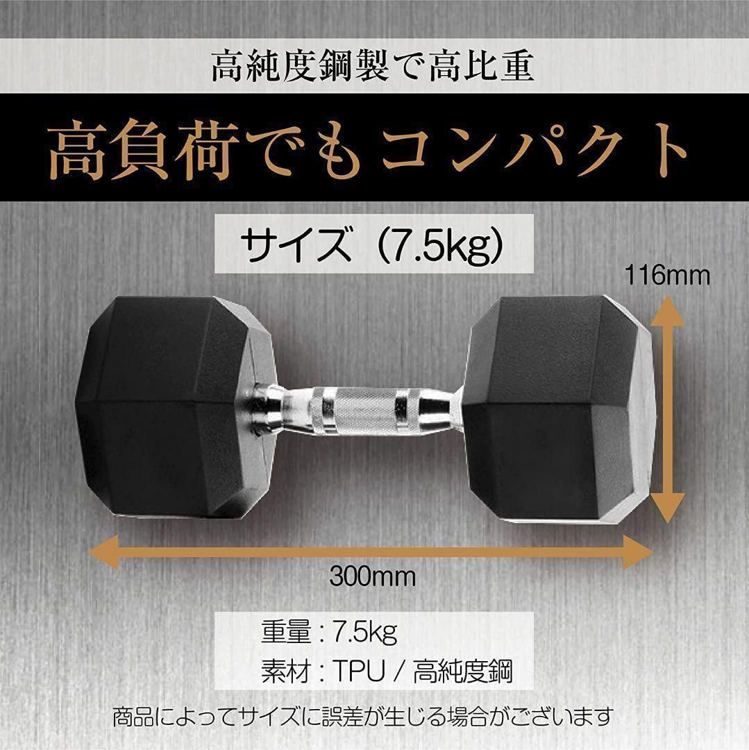 ヘキサゴンダンベル15kg　（六角ダンベル）★ 楽天市場】【期間限定クーポン配布】ダンベル ヘキサゴン