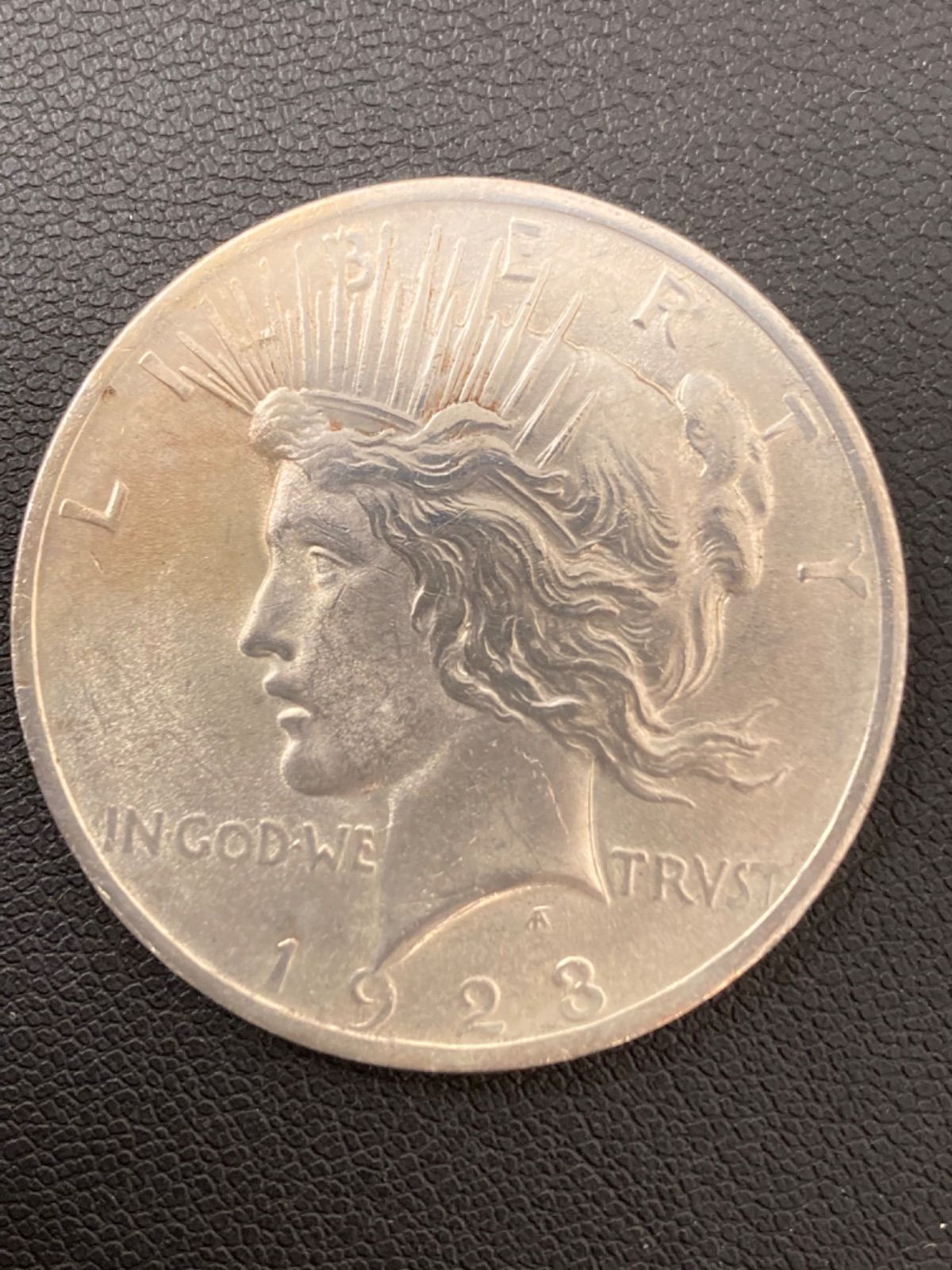 1923年アメリカピースドル1$銀貨、旧硬貨