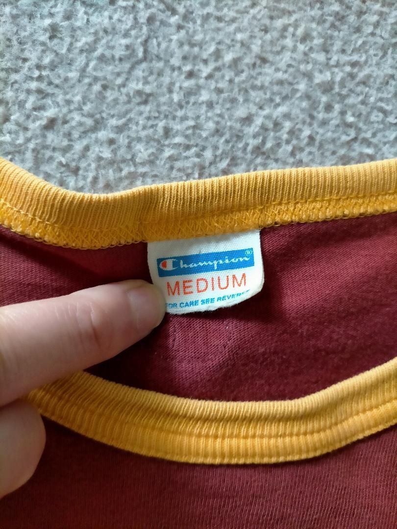 Champion チャンピオン ヴィンテージトリムTシャツ M ♯highv - メルカリ