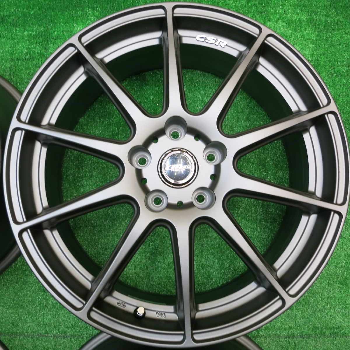 送料無料 キレイ X CROSS SPEED PREMIUM CSR 18インチ ホイール クロススピード プレミアム 18×7J PCD114.3|5H 5100908HAホ