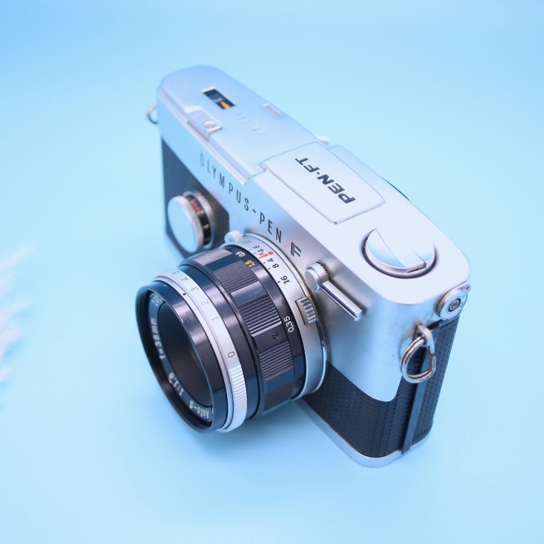 単焦点レンズ付き ハーフカメラ