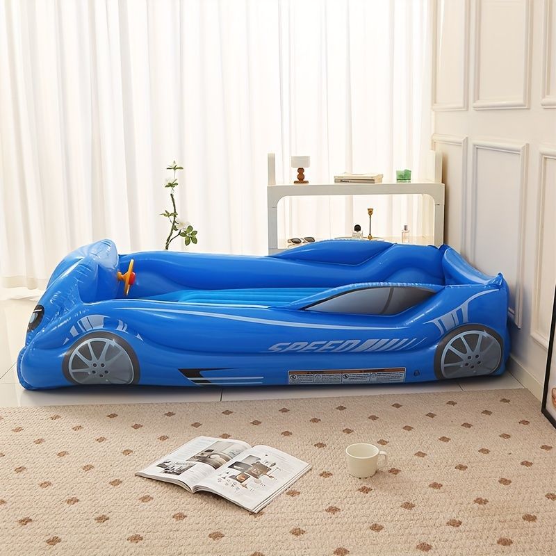 2人用レーシングカーデザインインフレータブルエアマットレス