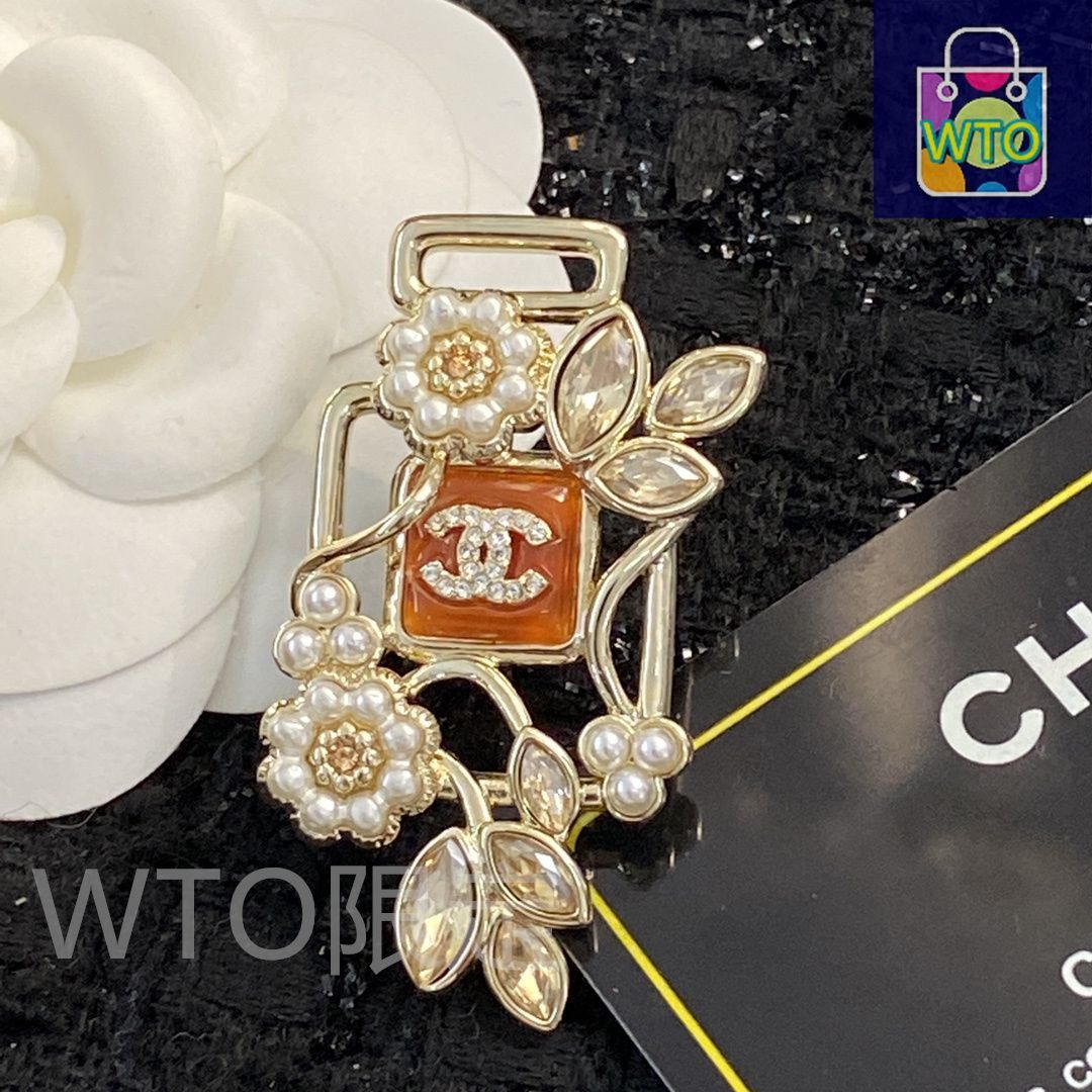 今日特価】CHANEL シャネル 22 年 ハーフパール フラワー
