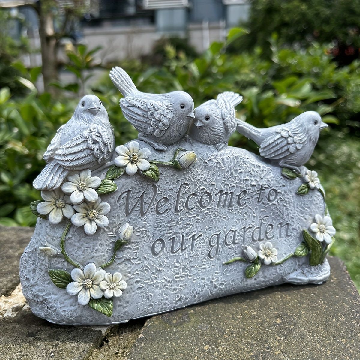 インテリア雑貨 ブリキ看板Welcome／ようこそ to かも my home