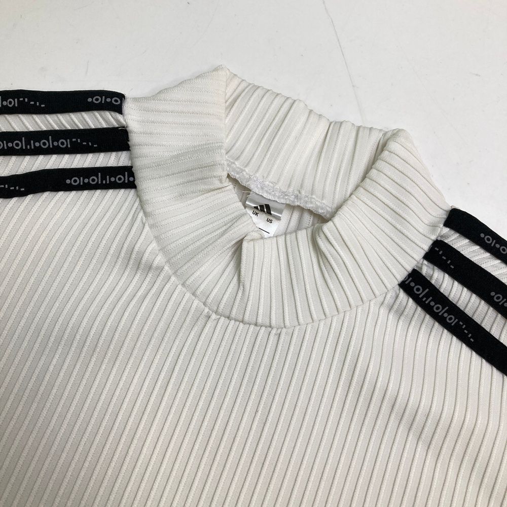 サイズ：L ADIDAS GOLF アディダスゴルフ ; ハイネック 半袖T