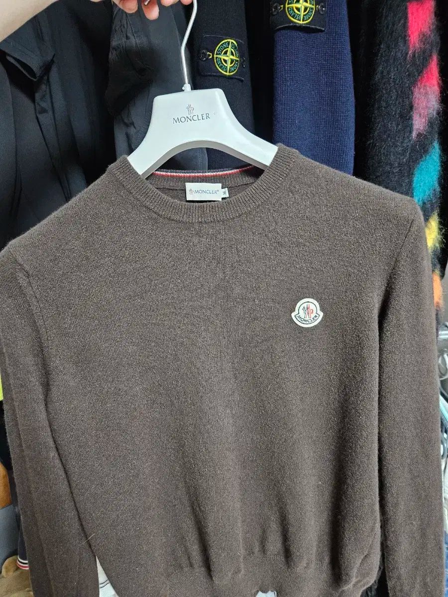 MONCLER(モンクレール) 茶色 ニット セーター M サイズ 正規品