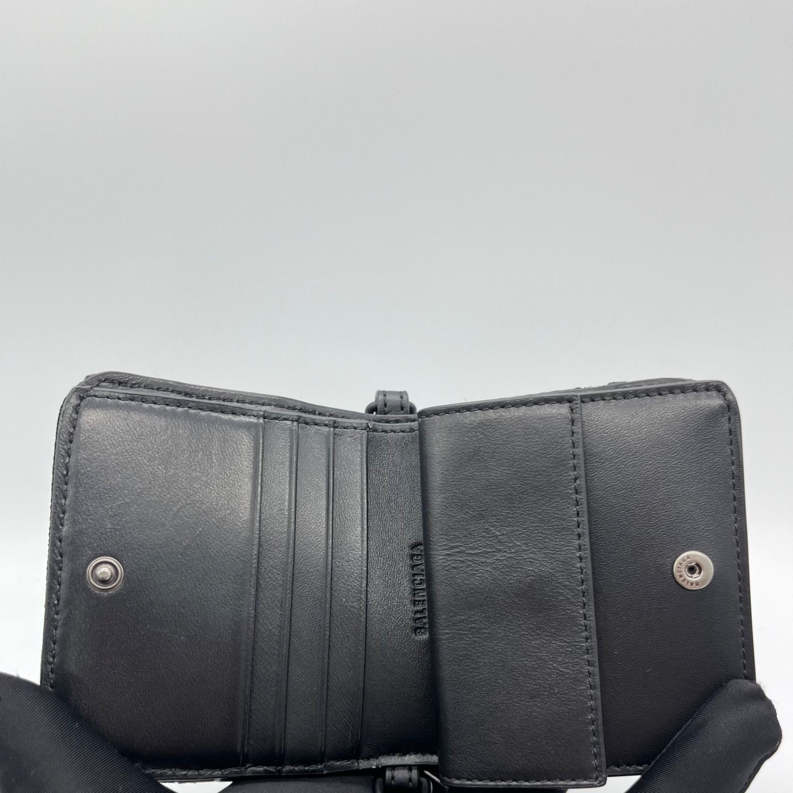 未使用に近い】【希少品】BALENCIAGA SNEAK．FL C＆C HOLD WALLET 21AW 