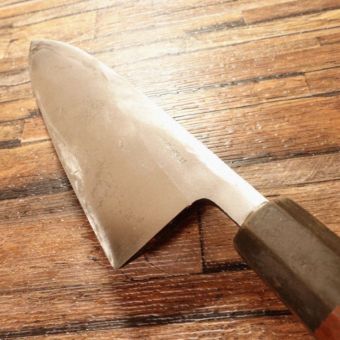 堺一文字忠國作　和包丁　2セット　柳刃包丁　出刃包丁　箱付き 堺一文字忠國作 和包丁 2セット 柳刃包丁 出刃包丁 箱付き