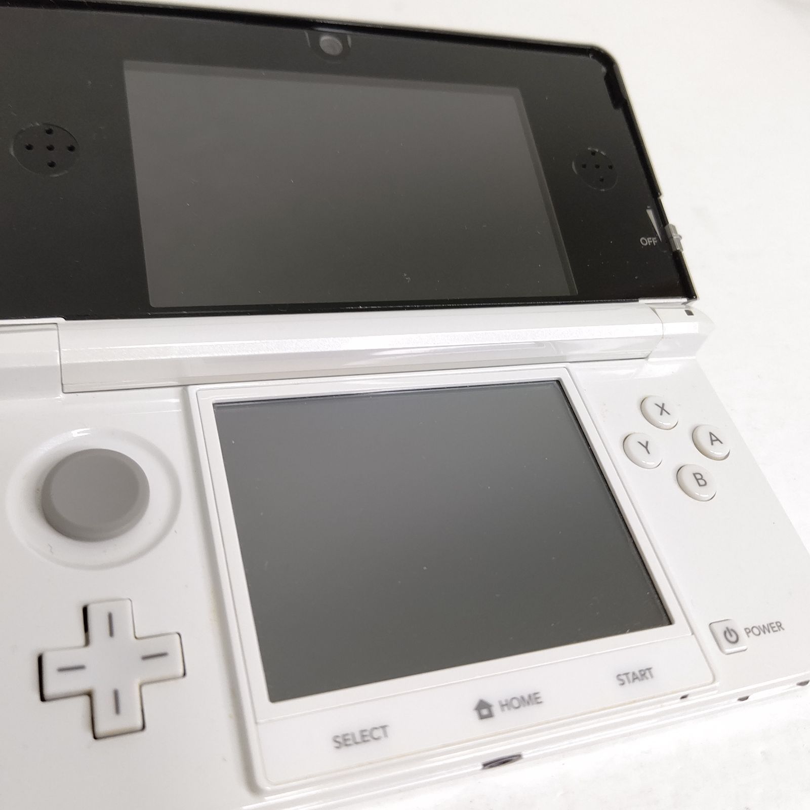 Nintendo ニンテンドー3DS アイスホワイト 画面極美品 任天堂ゲーム機-