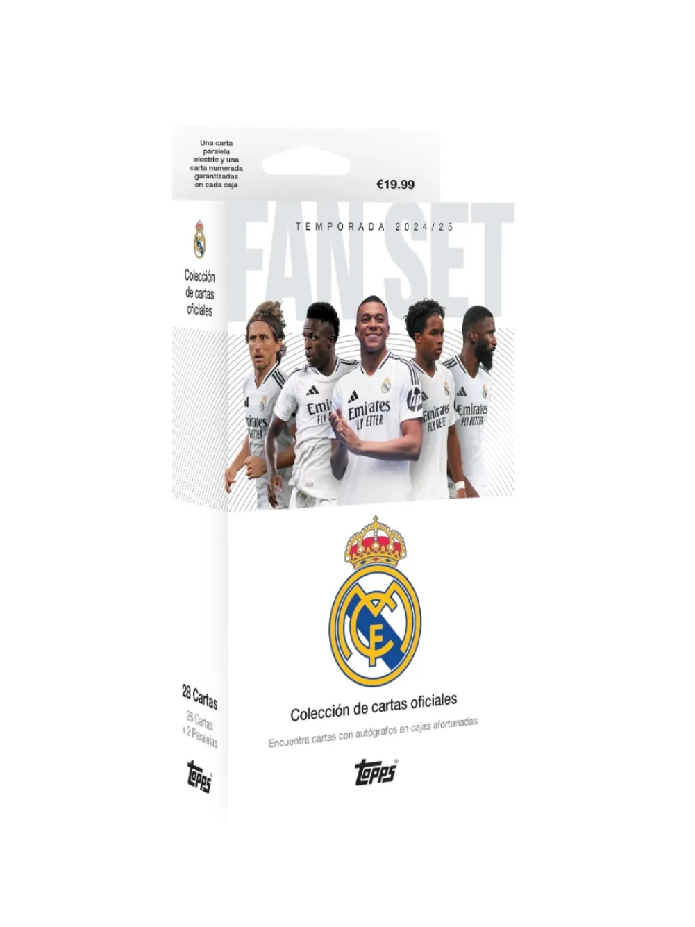 新品未開封 2Boxセット】Topps Real Madrid CF Fan Set 2024/25