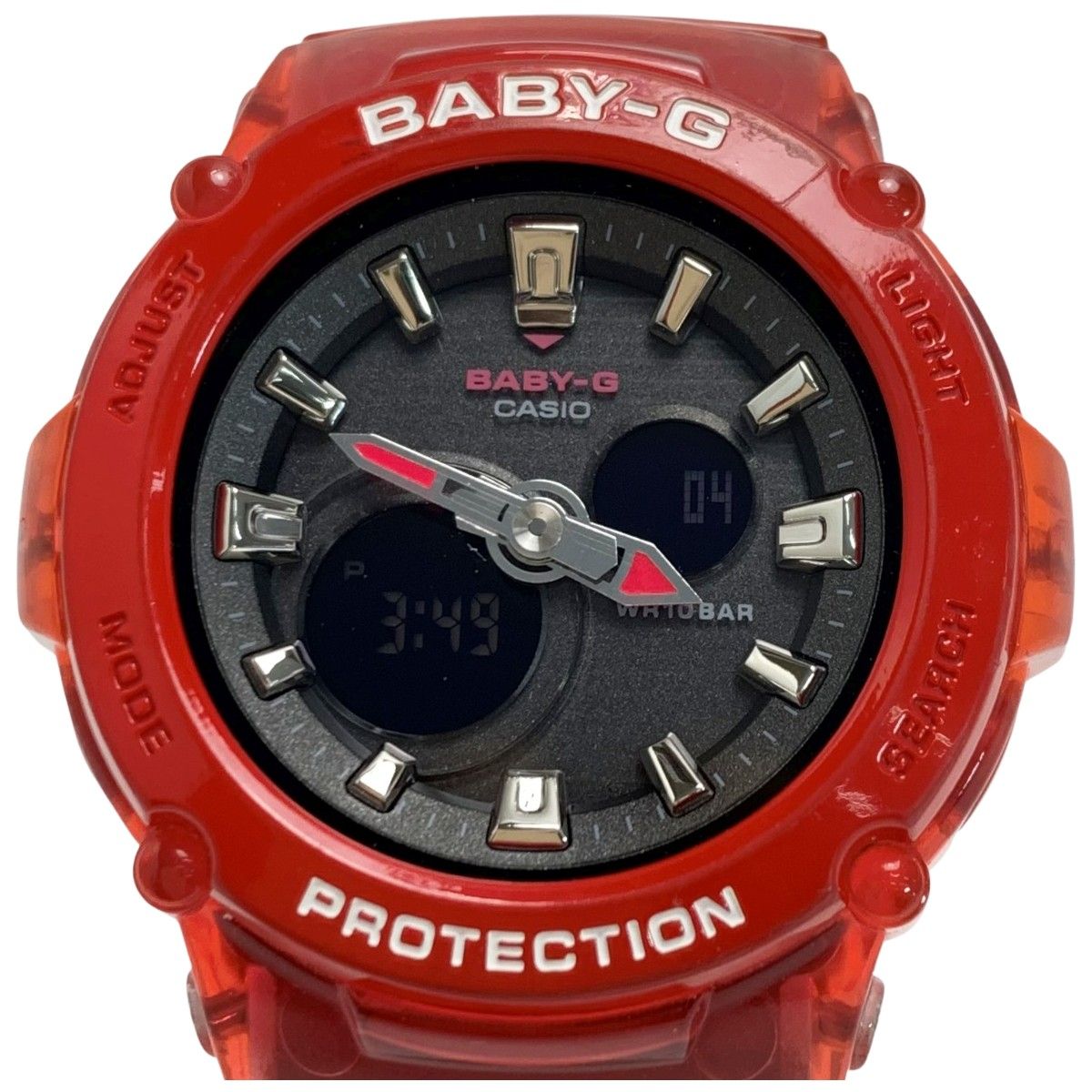 CASIO カシオ Baby-G BGA-270S-4AJF レッド 腕時計 クォーツ レディース