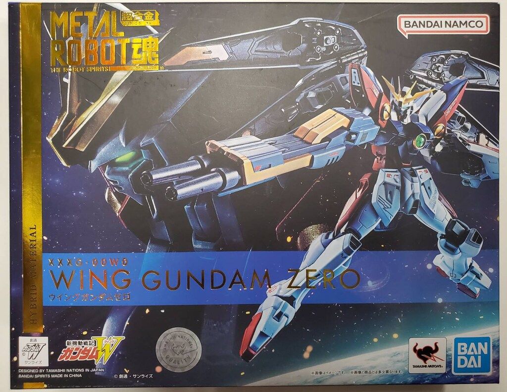 BANDAI SPIRITS METALROBOT魂/新機動戦記ガンダムW【ウイングガンダムゼロ 再販版(バンダイナムコ版)/WING GUNDAM ZERO-Resale Ver.-】