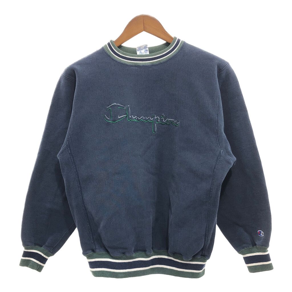 90年代 USA製 Champion チャンピオン リバースウィーブ ロゴ 刺繍  