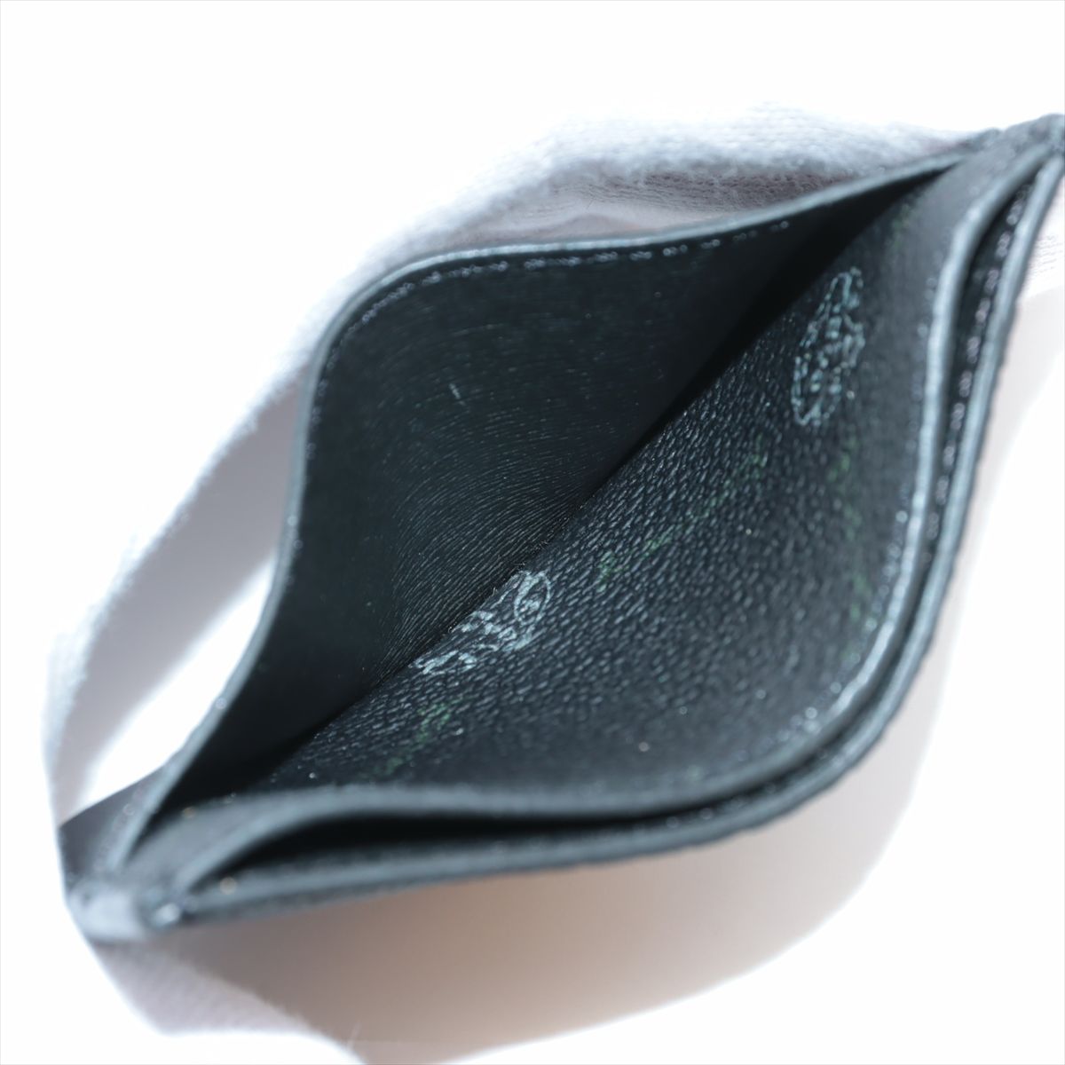 美品 ベルルッティ カードケース 名刺入れ レザー PVC ブラック 黒