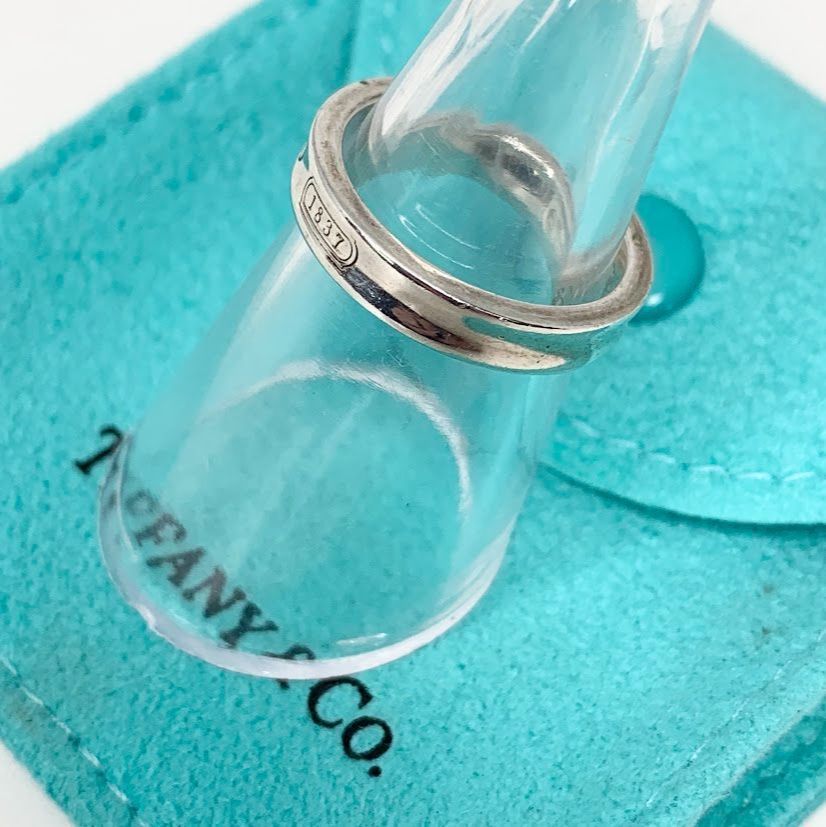 TIFFANY & Co. ティファニー 1837 ナローリング 指輪 シルバー 925