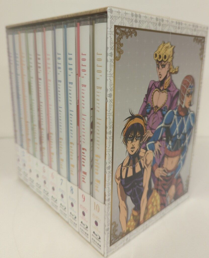 ジョジョの奇妙な冒険 黄金の風 Blu-ray BOX 全2巻セット ジョジョ