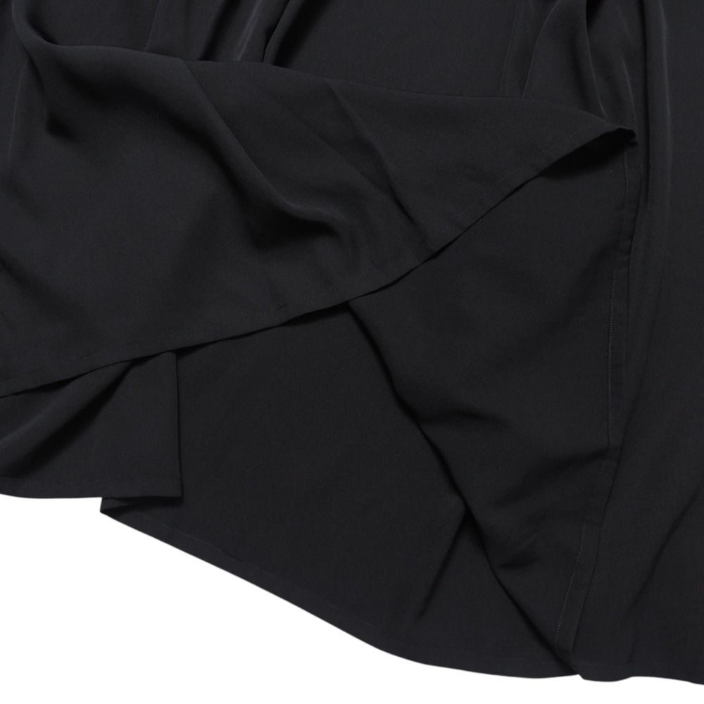 ヨウジヤマモトプリュスノアール yohji yamamoto+Noir ネックデザインカットソー ブラック サイズ：3 WOOL GABARDINE LEFT FACING JACKET(XS Black): Vintage 1.2