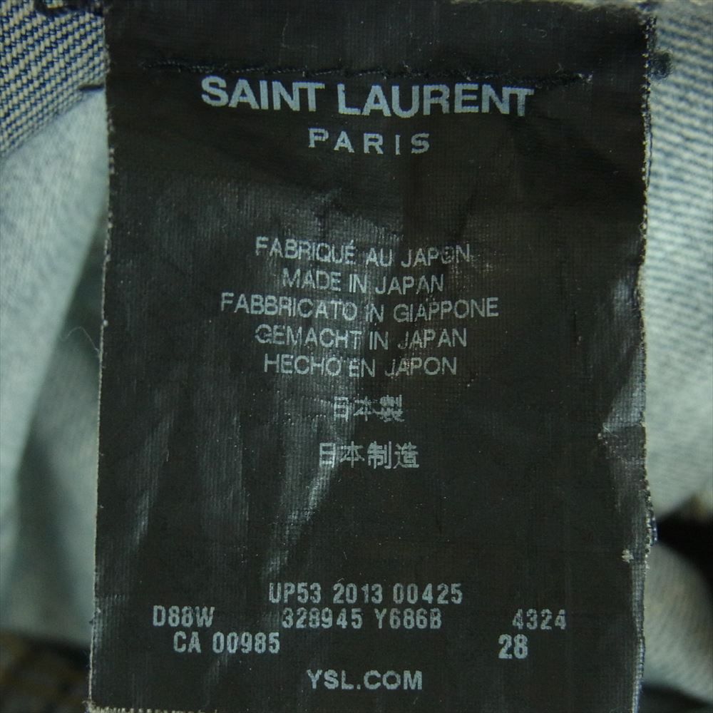 SAINT LAURENT サンローラン 13AW 328945 デストロイ クラッシュ