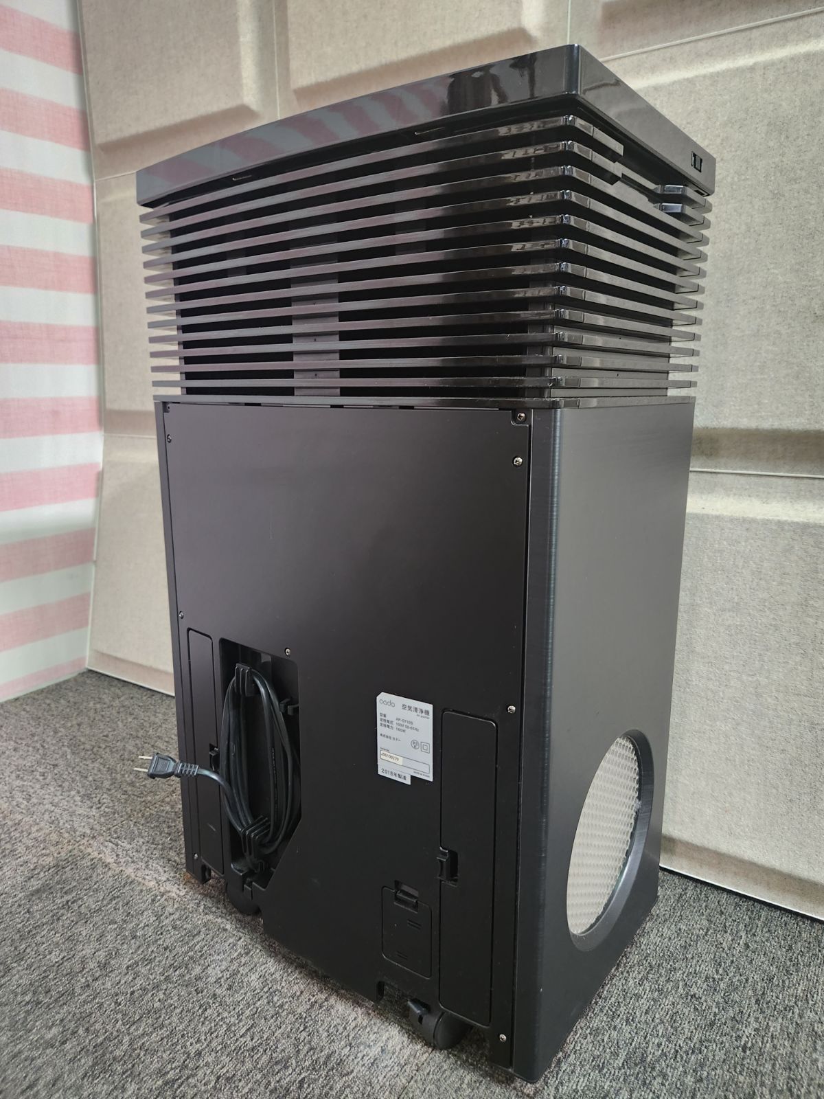 在庫個数6 cado 空気清浄機 AP-C710S ブラック 2018年製 カドー 65畳 