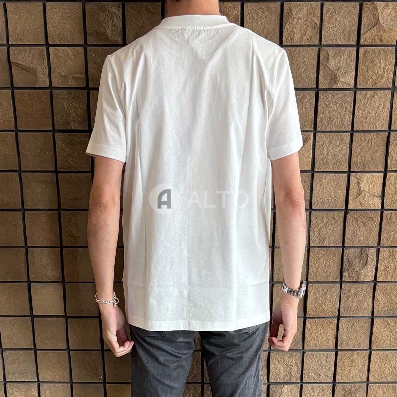 A.P.C. ホワイト Tシャツ 半袖 Bordures H Tシャツ｜HOMME ｜A.P.C. | アーペーセー日本公式