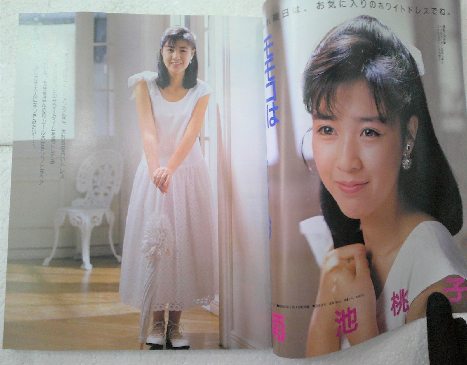 ☆美品 付録付き 明星 ヘアカタログ '87年 夏の号 荻野目洋子 ☆美品 付録付き 明星 ヘアカタログ '87年 夏の号 荻野目洋子