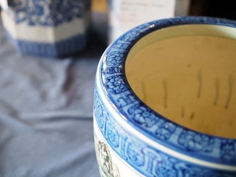 1022  火鉢  陶器  入れ物  その2   詳細不明 1022 火鉢 陶器 入れ物 その2 詳細不明