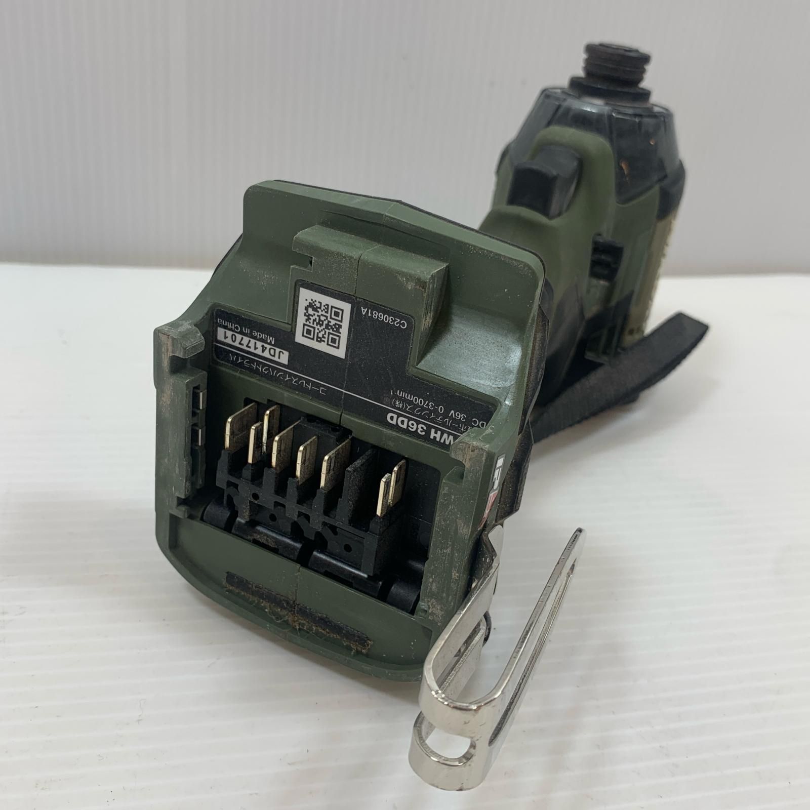 κκHiKOKI ハイコーキ 締め付け工具 インパクトドライバ コードレス式 36v 2.5Ah JD417701 WH36DD グリーン HRDEVELOPMENT_JP
