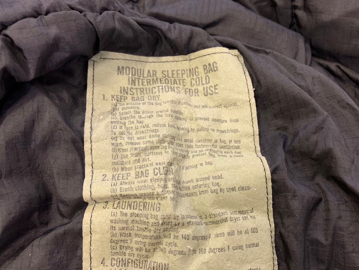 SALE！【米軍放出品】シュラフ 寝袋 スリーピングバッグ TENNIER