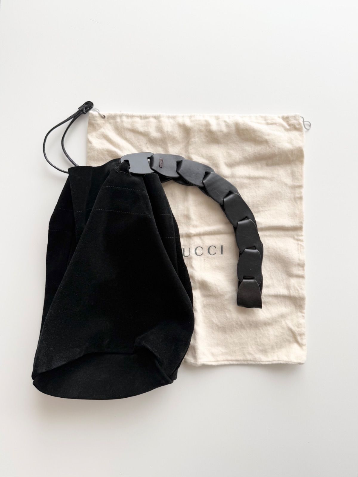 gucci 1997 トムフォード期　ショルダーバッグ SS1997 GUCCI LEATHER SHOULDER BAG グッチ archive アーカイブ レザー