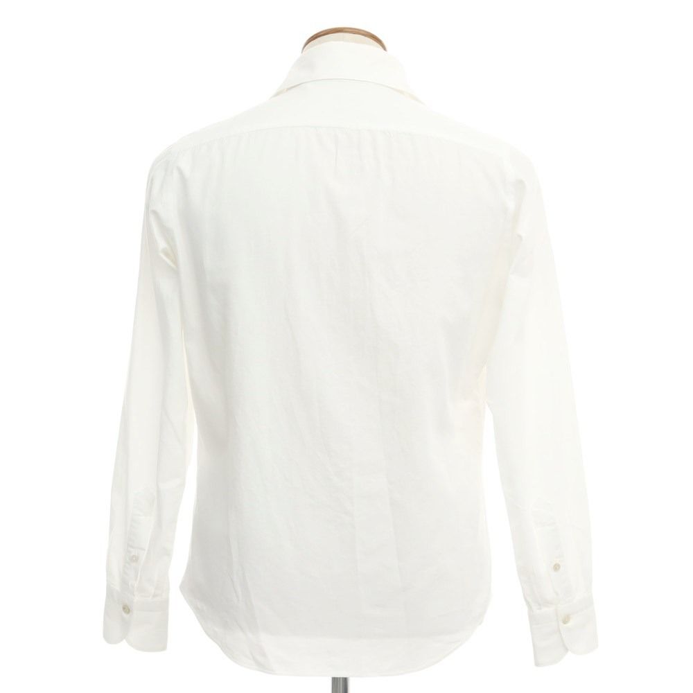 中古】フィナモレ Finamore コットン ホリゾンタルカラー ドレスシャツ