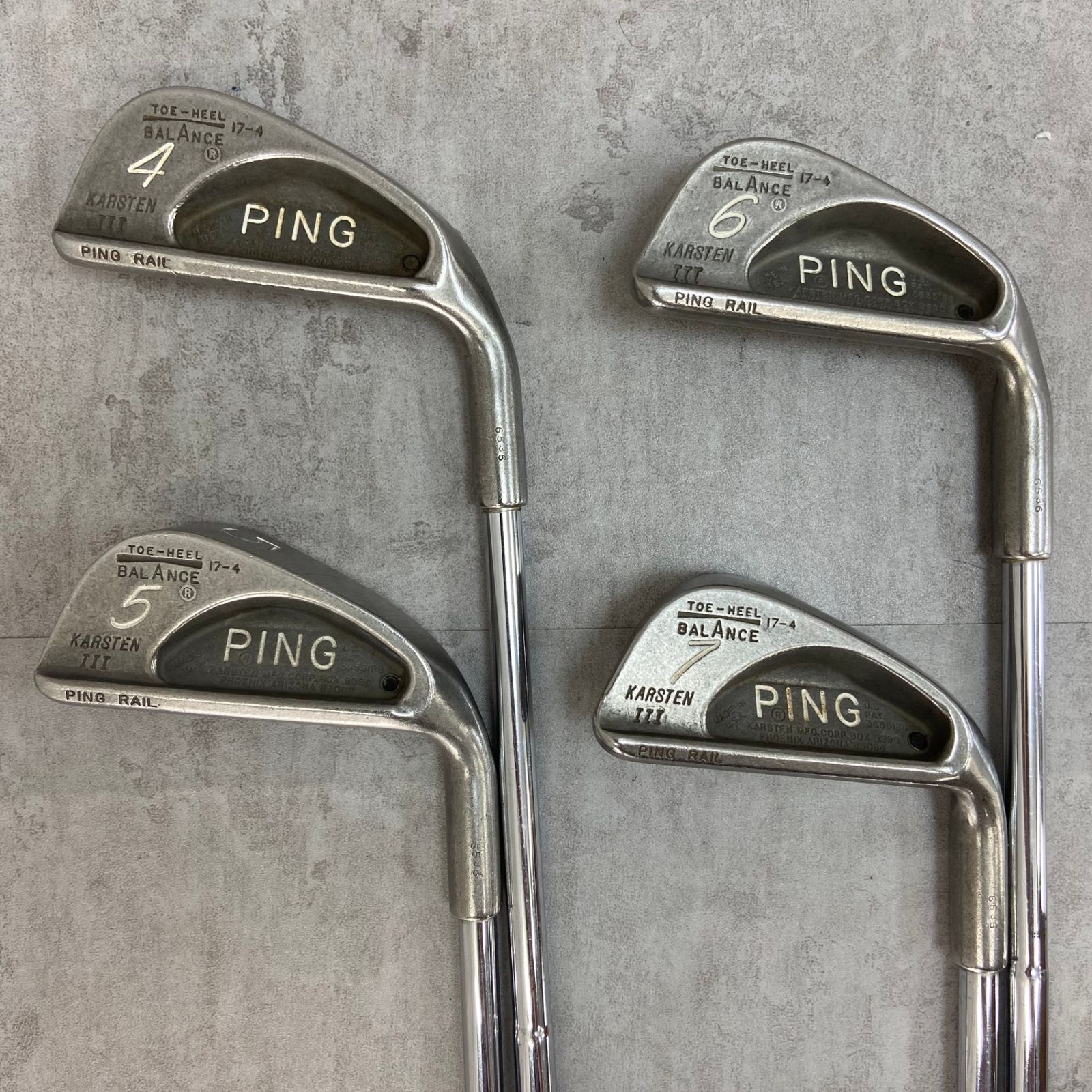 PING - PING　ピン　KARSTEN　Ⅲ　 カーステン　メンズゴルフ　アイアン8本セット　スチール　右利き用 PING ピン KARSTEN Ⅲ カーステン メンズゴルフ アイアン8本