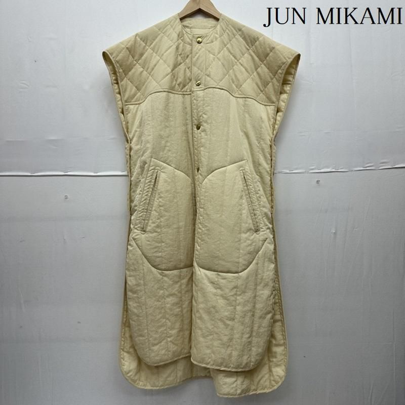 JUN MIKAMI ジュンミカミ コート IRISH LINEN QUILTING SLEEPER COAT スリーパー コート キルティング ベスト