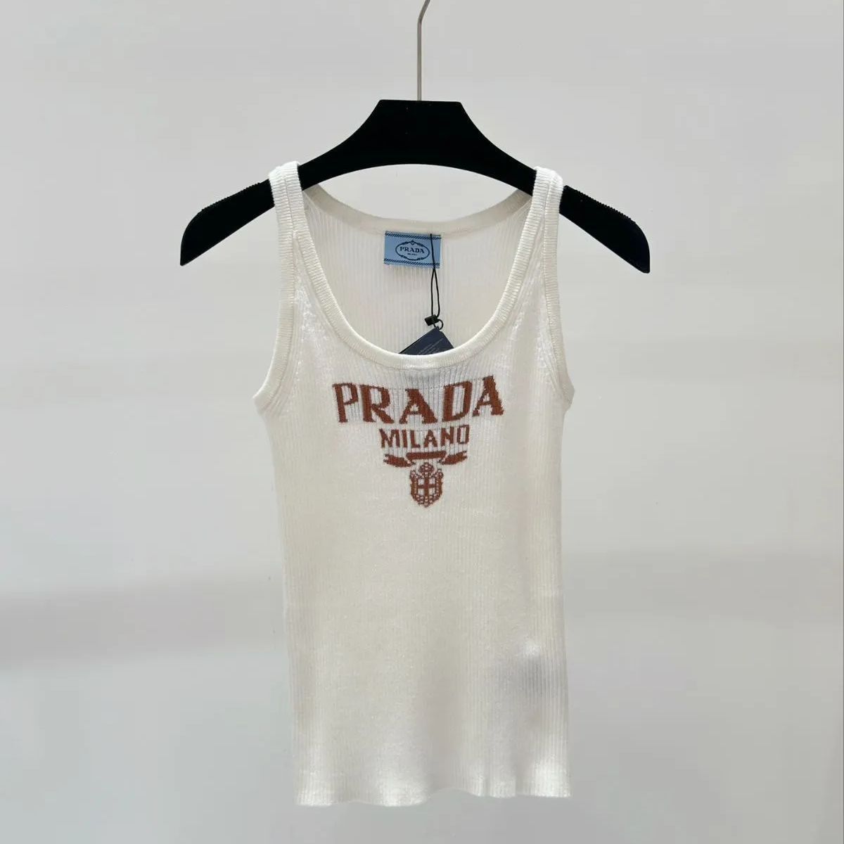 PRADA プラダスリム半袖ニットベスト