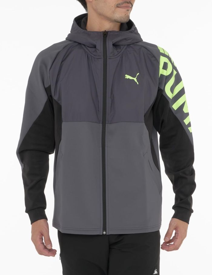 【新品・5営業日で発送】PUMA プーマ ELEVATED_TRAINING_ニットシ (526113) 色 : GALACTIC_GRY サイズ : XL