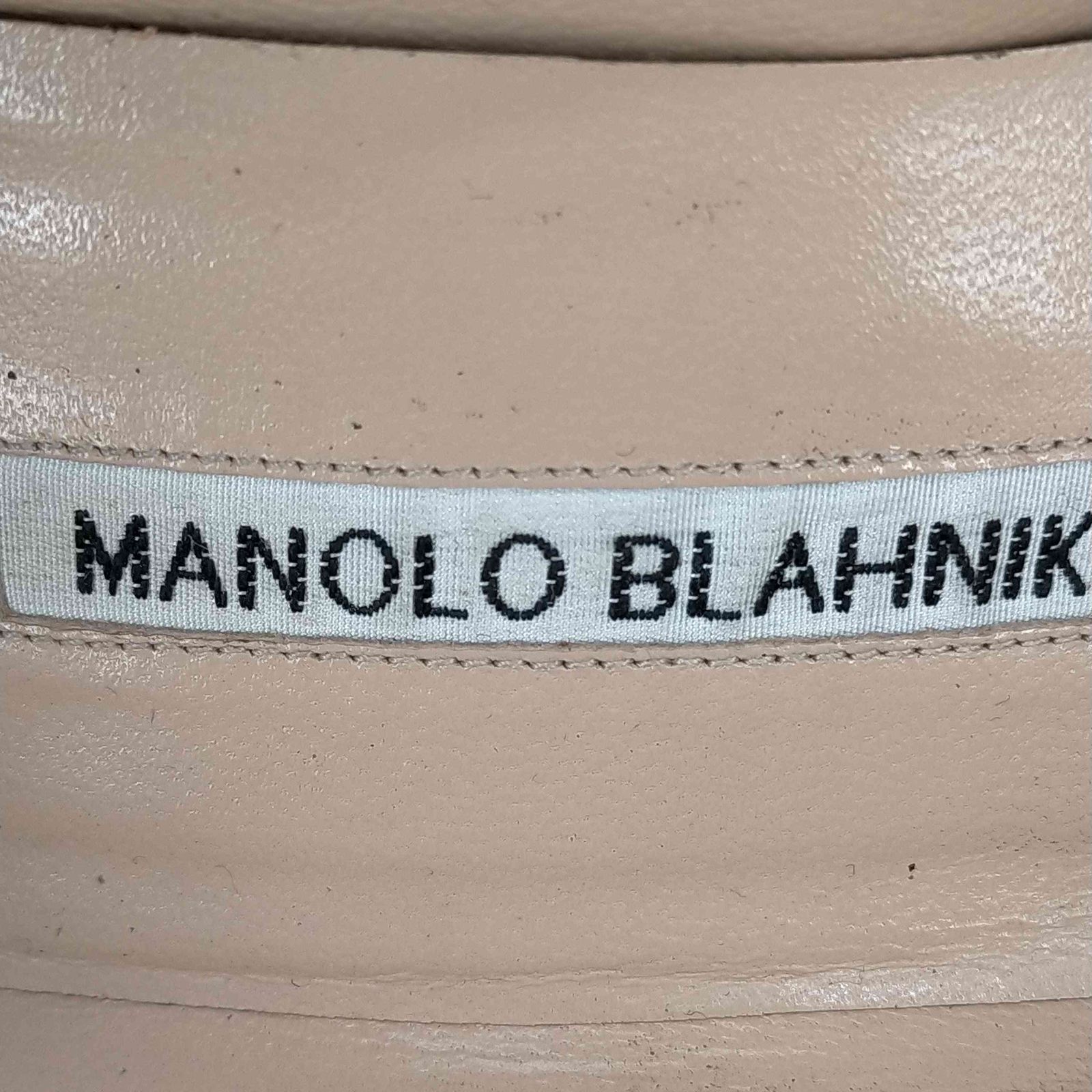 マノロブラニク MANOLO BLAHNIK ポインテッドトゥパンプス  レディース  34 1/2