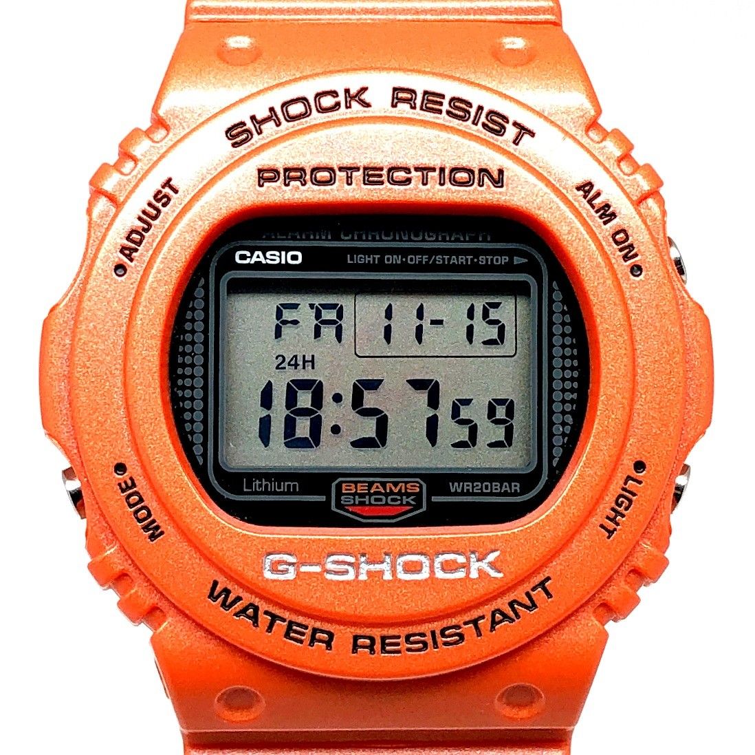 G-SHOCK DW5700 BEAMSスティングオレンジ G-SHOCK DW5700 BEAMSスティングオレンジ