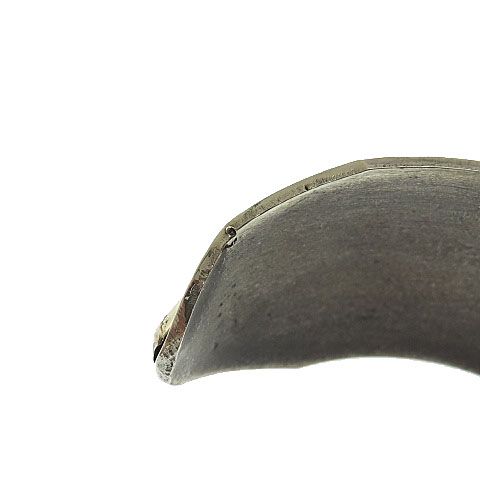ナバホ族 NAVAJO CHRIS CHARLEY 12k GF Sterling Feather Cuff クリス