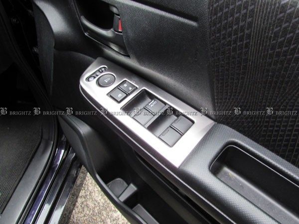 ステップワゴンスパーダ RK5 RK6 ウインドウスイッチカバー サテンシルバー