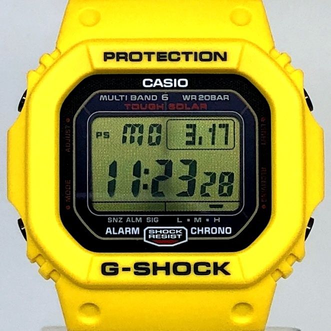 G-SHOCK GW-M5630E-9JR（30周年限定 ライトニングイエロー） G-SHOCK ジーショック GW-M5630E-9 30周年記念モデル ライトニング