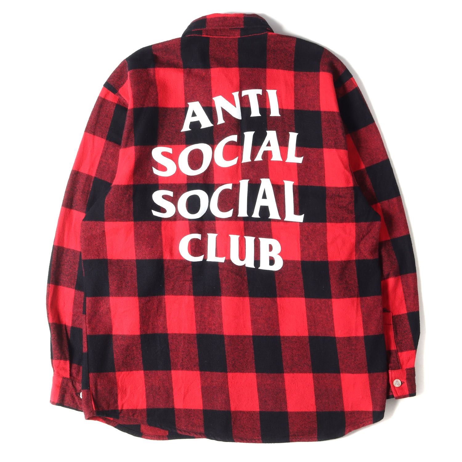 ANTI SOCIAL SOCIAL CLUB シャツ レッド - シャツ