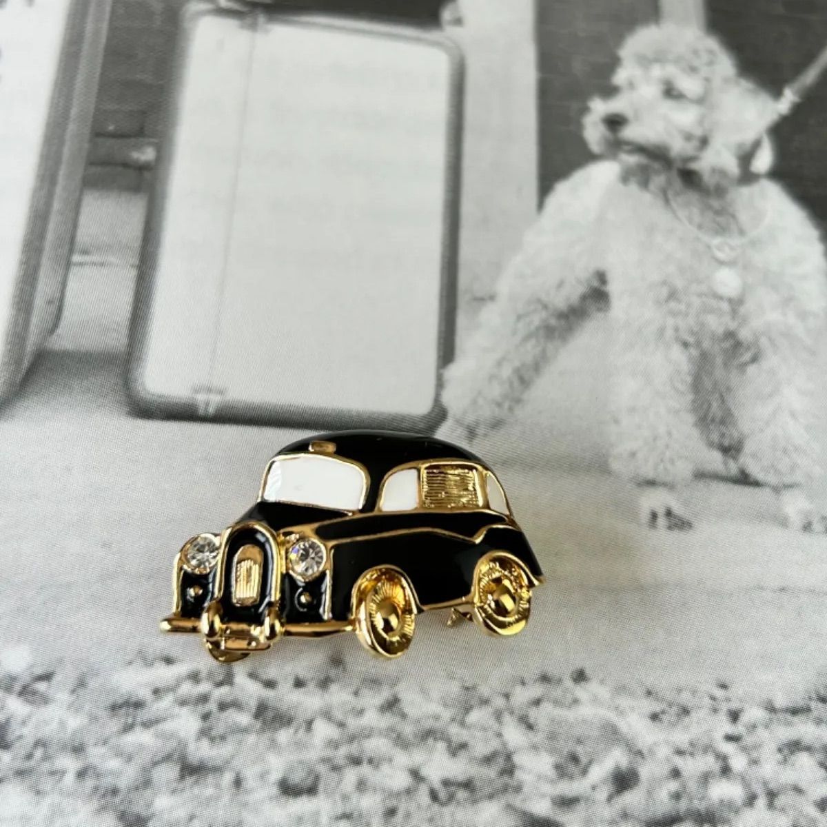 超希少！タグ付 VOGUE BIJOUX ヴィンテージ ブローチ8589 超希少！タグ